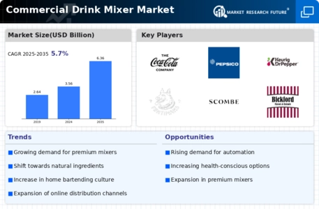 Commercial Drink Mixer Market Infographic