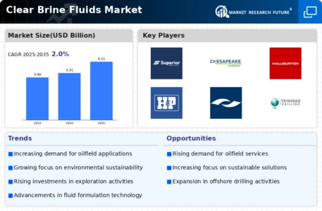 Clear Brine Fluids Market Infographic