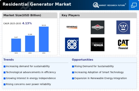 Residential Generator Market
 Infographic