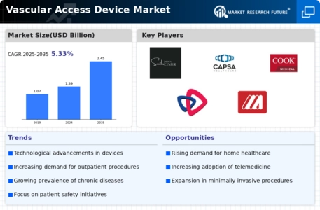 Vascular Access Device Market
 Infographic