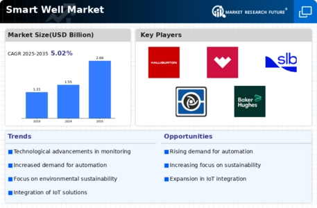 Smart Well Market Infographic