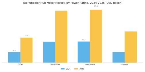 Two Wheeler Hub Motor Market Segment Image 1