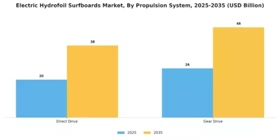 Electric Hydrofoil Surfboards Market  Segment Image 1
