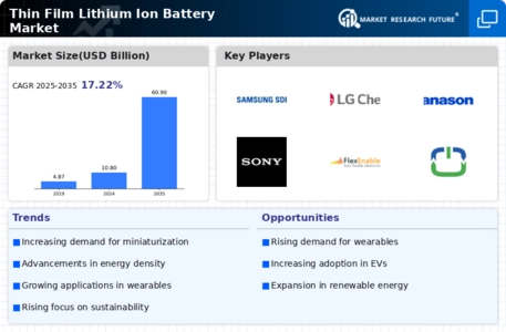 Thin Film Lithium Ion Battery Market Infographic
