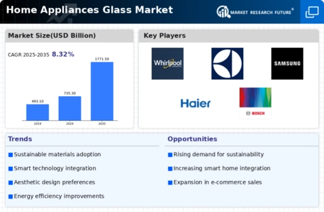 Home Appliances Glass Market
 Infographic