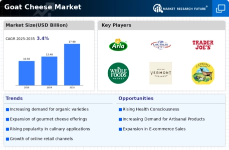 Goat Cheese Market Infographic