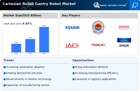 Cartesian Robot Gantry Robot Market Infographic