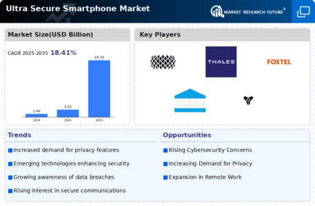 Ultra Secure Smartphone Market
 Infographic