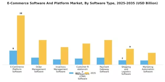 E-Commerce Software And Platform Market Segment Image 0
