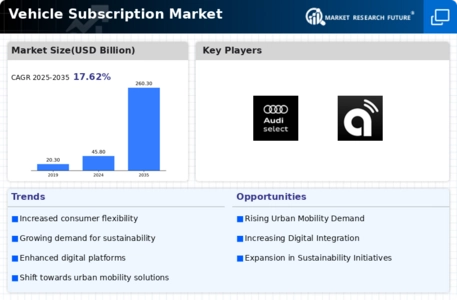 Vehicle Subscription Market Infographic