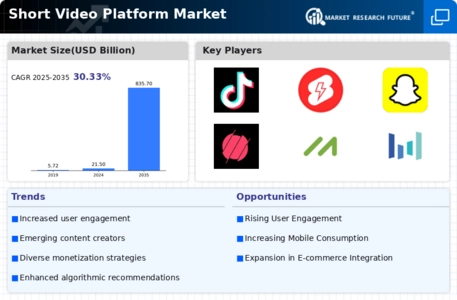 Short Video Platform Market  Infographic