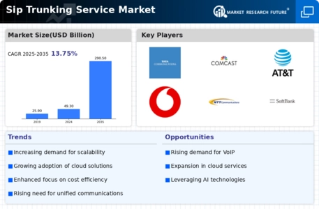 Sip Trunking Service Market  Infographic