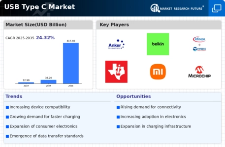USB Type C Market Infographic