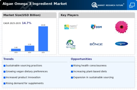 Algae Omega 3 Ingredient Market  Infographic