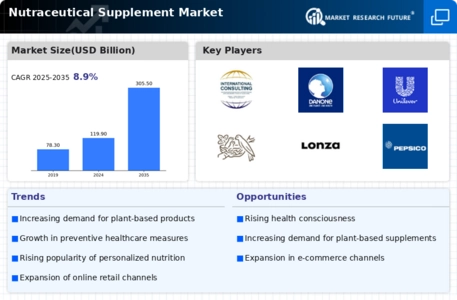 Nutraceutical Supplement Market Infographic
