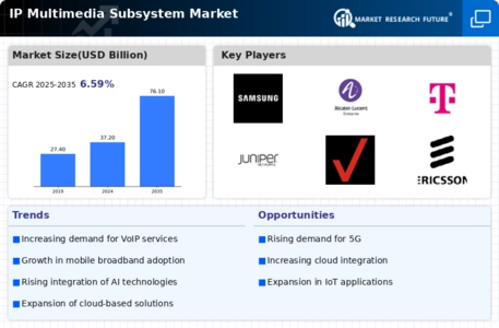 IP Multimedia Subsystem Market Infographic