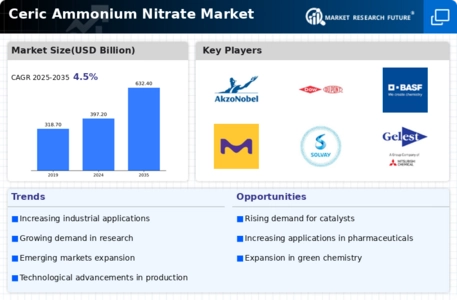 Ceric Ammonium Nitrate Market Infographic