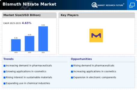 Bismuth Nitrate Market Infographic