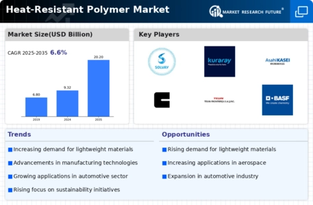 Heat Resistant Polymer Market Infographic