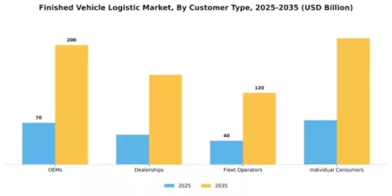 Finished Vehicle Logistic Market Segment Image 0