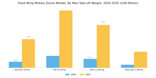 Fixed Wing Military Drone Market Segment Image 2