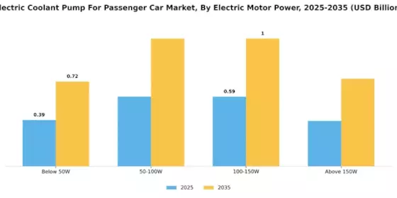 Electric Coolant Pump Passenger Car Market Segment Image 2