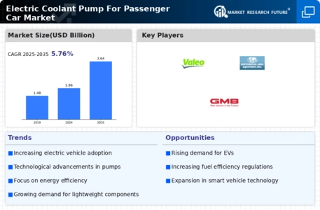 Electric Coolant Pump Passenger Car Market Infographic