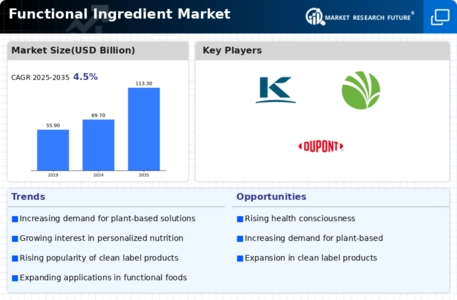 Functional Ingredient Market Infographic