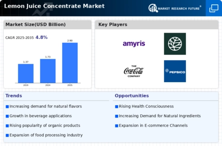 Lemon Juice Concentrate Market Infographic