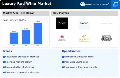 Luxury Red Wine Market Infographic