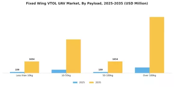 Fixed Wing VTOL UAV Market Segment Image 1