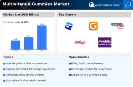 Multivitamin Gummies Market Infographic