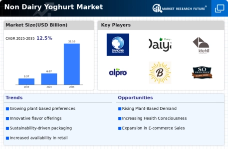 Non Dairy Yoghurt Market Infographic