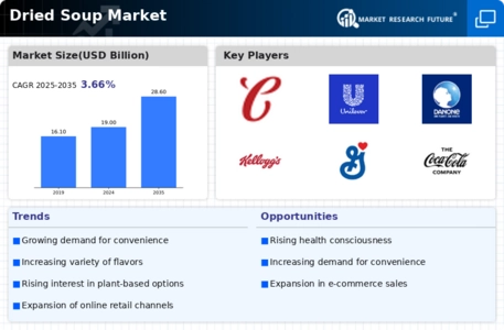 Dried Soup Market Infographic