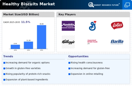 Healthy Biscuits Market Infographic