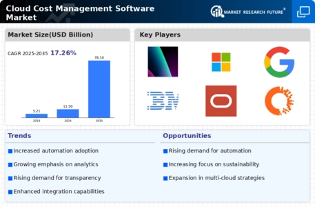 Cloud Cost Management Software Market Infographic