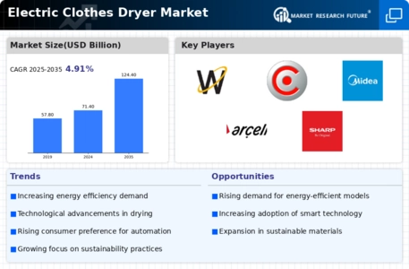 Electric Clothes Dryer Market Infographic
