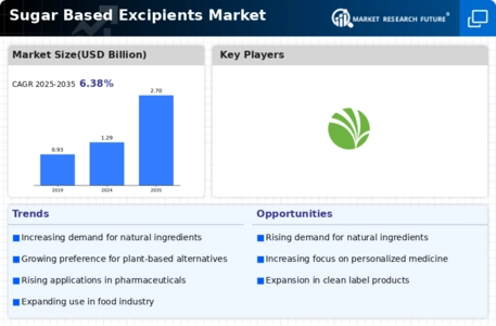 Sugar Based Excipients Market Infographic