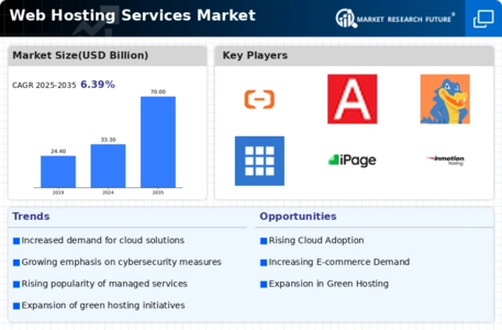 Web Hosting Services Market Infographic