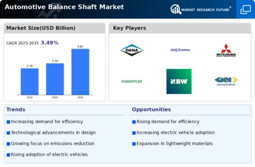 Automotive Balance Shaft Market Infographic
