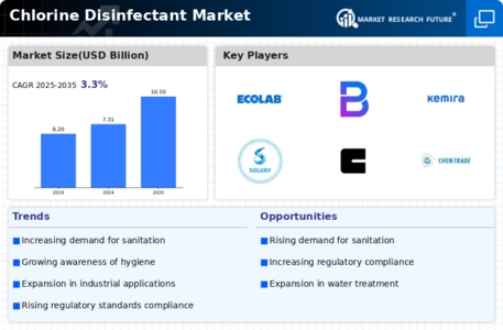 Chlorine Disinfectant Market Infographic
