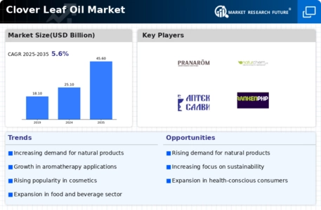 Clover Leaf Oil Market Infographic
