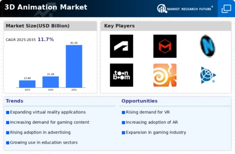 3D Animation Market Infographic