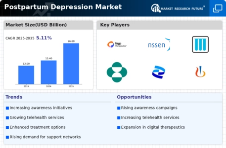 Postpartum Depression Market Infographic