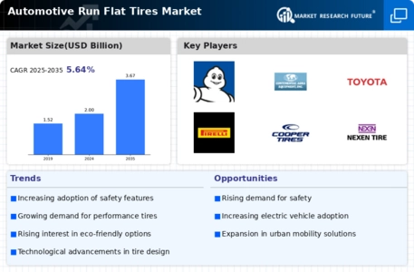 Automotive Run Flat Tires Market Infographic