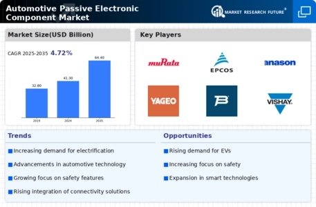 Automotive Passive Electronic Component Market Infographic
