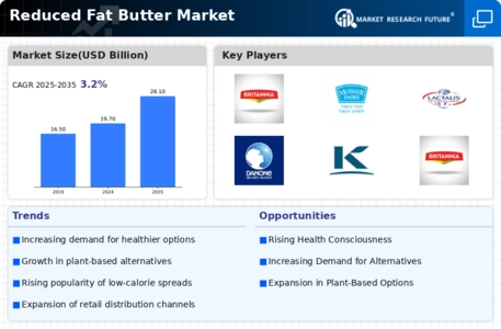 Reduced Fat Butter Market  Infographic