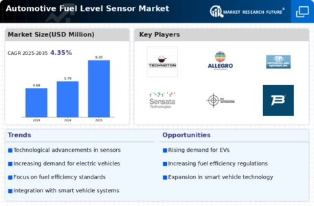 Automotive Fuel Level Sensor Market Infographic