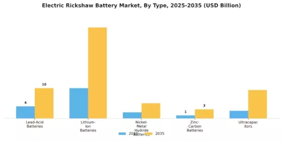 Electric Rickshaw Battery Market Segment Image 0