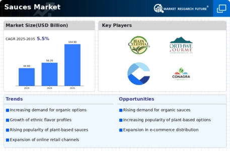 Sauces Market Infographic